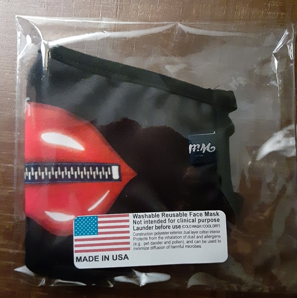 Zip It Face Mask - Picture 2 of 2